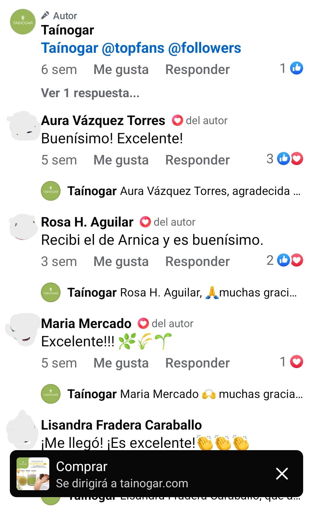 Ungüento de Árnica
