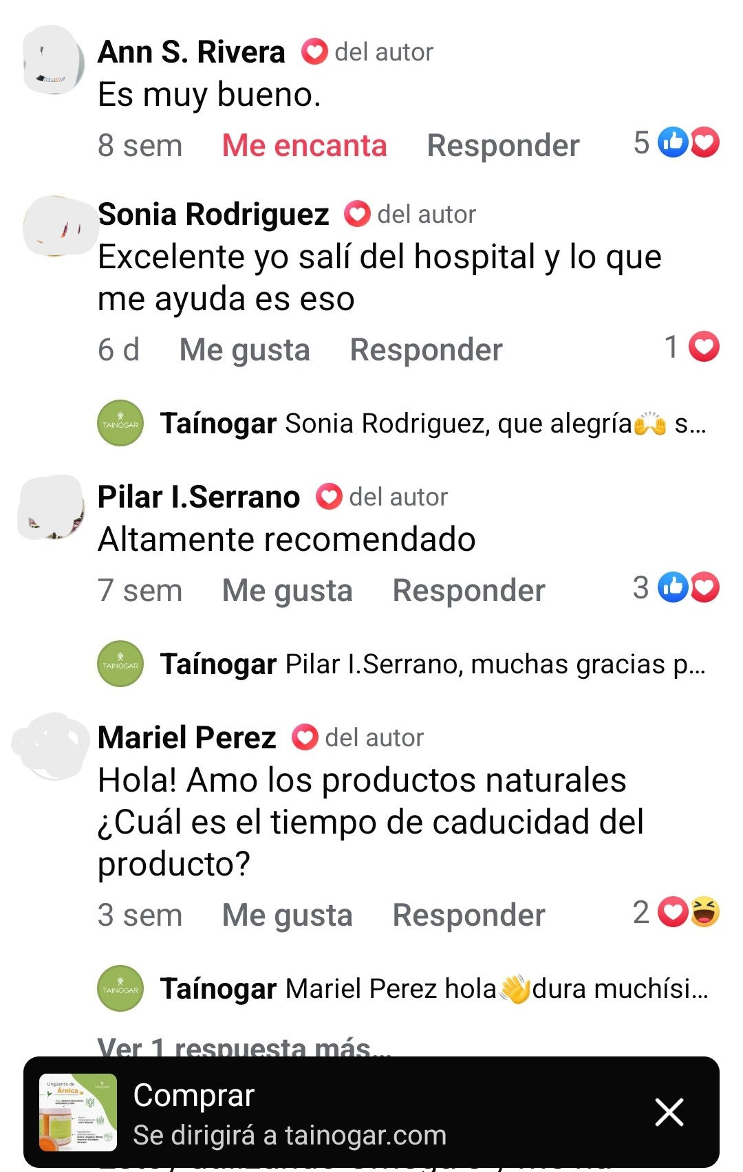 Ungüento de Árnica