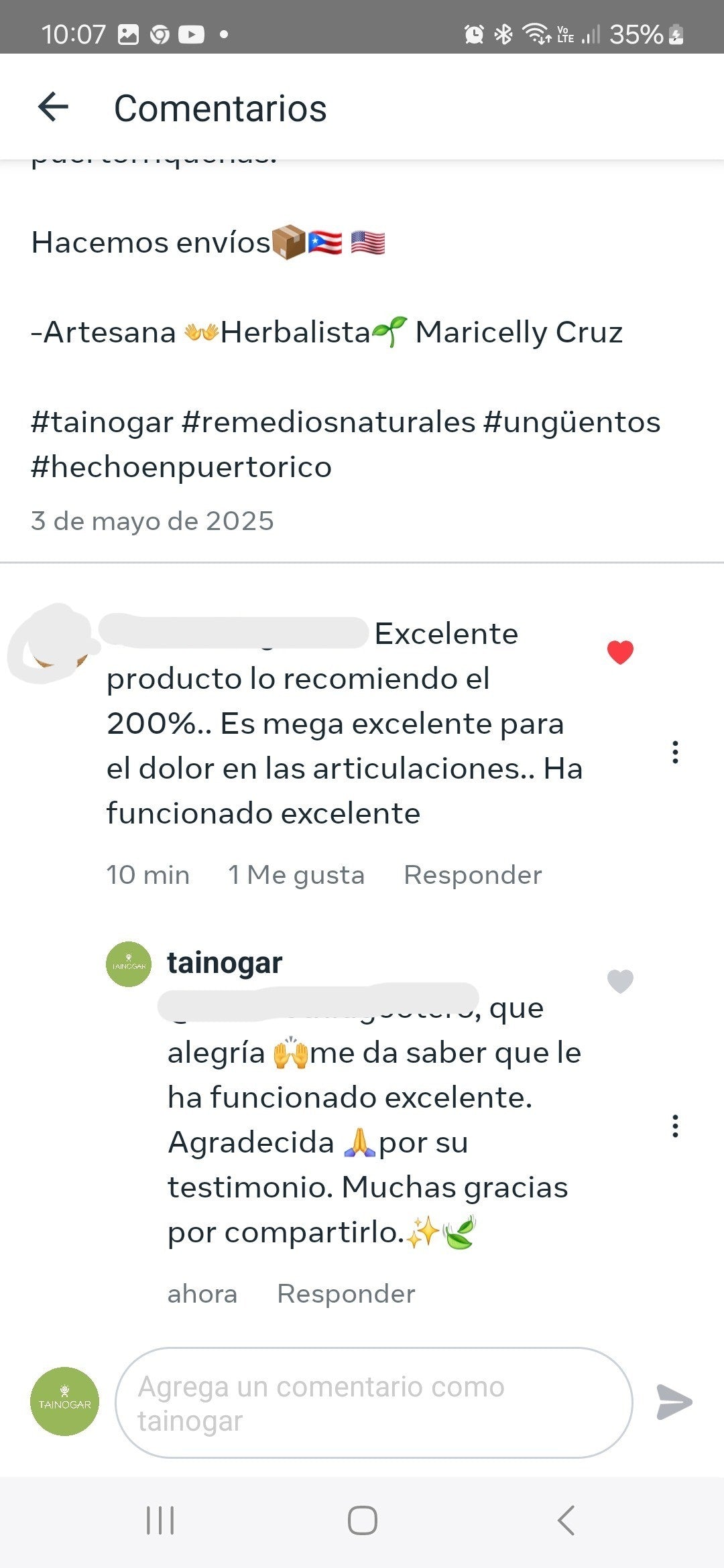 Ungüento de Árnica